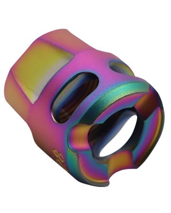 True Precision Inc TPYMICROS Micro Compensator Y-Type Spectrum 416R Stainless Steel 1/2"x28 Threads 9mm/380 ACP