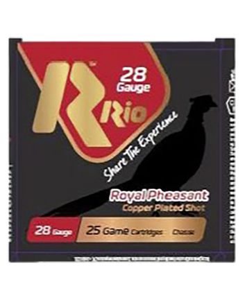 Rio Ammunition RPC285 Royal Pheasant28Gauge 2.75" Copper-Plated 5Shot