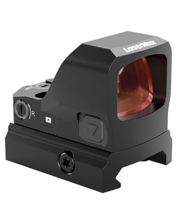 LaserMax LMMRDS Micro Red Dot SightMatte Black 1 x 0.83" x 0.65" 3 MOA Red Dot