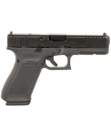 Glock UA205S203MOS G20 Gen5 MOS Standard 10mm Auto 15+1 4.61" Black GMB Barrel, Black nDLC Serrated Slide, Black Polymer Frame w/Picatinny Rail, Black Textured Grip, Ambidextrous, USA Made