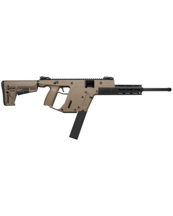 Kriss USA KV22CFD03 Vector CRB G2 Full Size 22 LR 30+1 16" Black Nitride Threaded Barrel, Flat Dark Earth 1:10" Aluminum Receiver, M-LOK Handguards, Flat Dark Earth Synthetic 6 Position Stock
