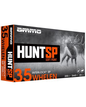 Ammo Inc 35W200SPA20 Hunt35Whelen 200gr Soft Point 20 Per Box/10 Case