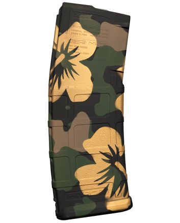 Weapon Works 228056 PMAG GEN M2 MOE 30rd Fits AR/M4 Aloha Woodland Polymer