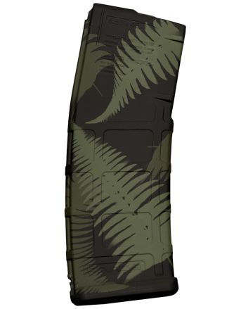 Weapon Works 228048 PMAG GEN M2 MOE 30rd Fits AR/M4 Ferns (Green) Polymer