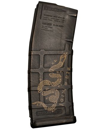 Weapon Works 228052 PMAG GEN M2 MOE 30rd Fits AR/M4 Join Or Die Polymer