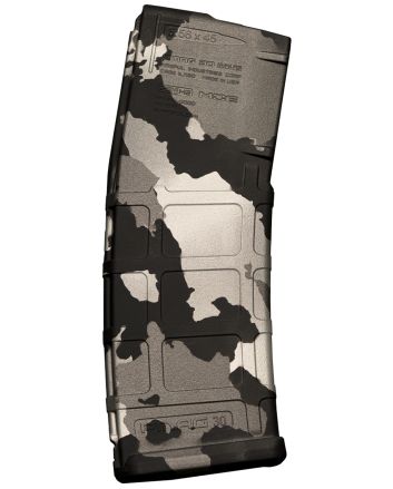 Weapon Works 228043 PMAG GEN M2 MOE 30rd Fits AR/M4 Silver Granite Polymer