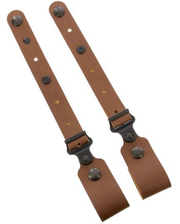 Galco MC2TD Horizontal Shoulder System Tie Down Set 2.0 Tan Full Grain Leather Ambidextrous