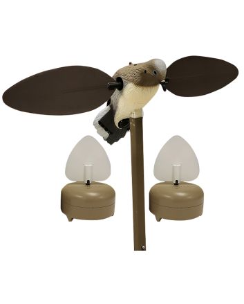 Mojo Outdoors HW2548 Voodoo/2 Flock A FlickersSports South Exclusive Brown/White 2 Per Pack