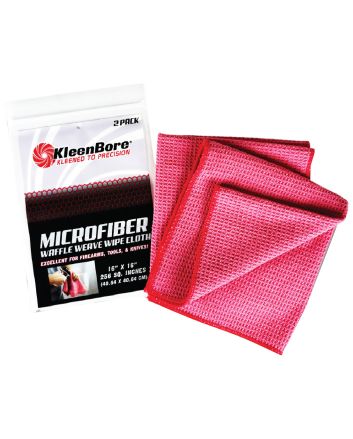 KleenBore MCR Microfiber Waffle Weave 16" x 16" 2 Pack