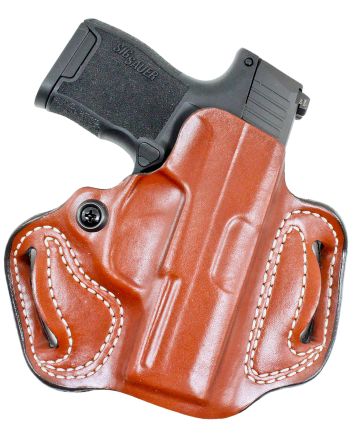 DeSantis Gunhide 086TA9YZ0 Mini SlideOWB Tan Sig Sauer P365 w/Red Dot Right Hand