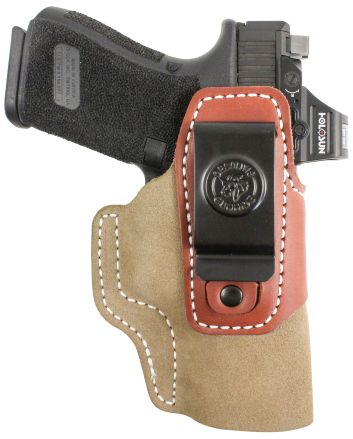DeSantis Gunhide 215NJ8JZ0 TransitIWB Natural Kydex/Leather Belt Clip Sig Sauer P365 Ambidextrous