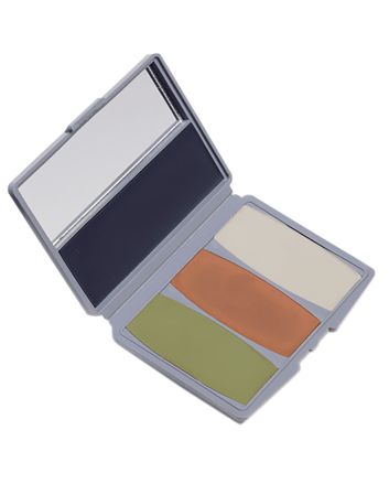 Hunters Specialties HS00264 Camo-Compac 4 Woodland Makeup Kit Mud Brown/Flat Black/Leaf Green/Sand