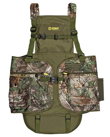 Hunters Specialties HSSTR1001721 Turkey Vest Edge Large/X Large Mossy Oak Obsession Cotton/Mesh