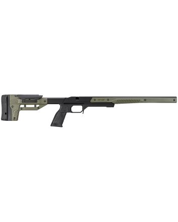 Mdt Sporting Goods Inc 103950-ODG Oryx Sportsman OD Green Aluminum Tikka T3/T3x/ Short Action 32.25"