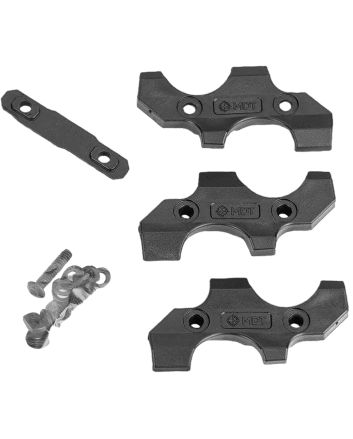 Mdt Sporting Goods Inc 105248-BLK M-LOK Spare Round Holder Black Polymer