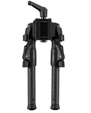 Mdt Sporting Goods Inc 105560-BLK GRND-PODBlack Aluminum, 4.5"-9.0", Spiked Feet, Fits Picatinny Rail