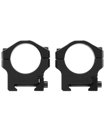 Mdt Sporting Goods Inc 103549-BLK Scope Rings Scope Ring Set Black Anodized Aluminum 34mm Tube High Picatinny