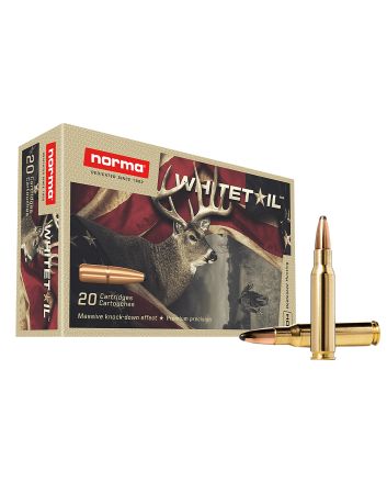 Norma Ammunition 20177672Whitetail 30-30Win 150gr Soft Point 20 Per Box/10 Case