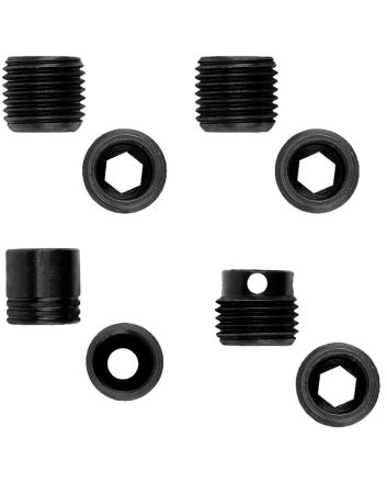 GrovTec US Inc GTHM289 Heavy Duty Push Button BasesBlack Steel To Stock Mount (2) 1 PK