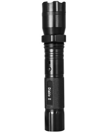 SKYLINE USA INC TLSGGDD2 Stun Gun Diablo Black Features Flashlight Includes Safety Strap