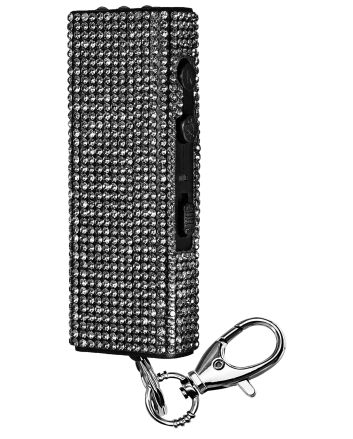 SKYLINE USA INC SGGDBOBK Stun Gun Bring-It-On Black Features LED Light Includes Keychain