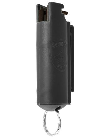 SKYLINE USA INC PSGDKCBK Pepper Spray Keyring Range 16 ft 0.50 oz Black