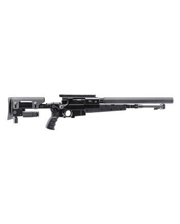 B&amp;T Firearms BTAPR86SKIT APR8.6 Blackout 10+1 12" Barrel, Black Hardcoat Anodize Receiver, Black Folding Stock, Black Polymer Gip