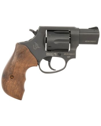 Taurus 232721TW 327Small Frame 327 Federal Mag 6rd 2" Matte Black Carbon Steel Barrel, Cylinder &amp; Frame, Walnut Grip, Hammer Safety