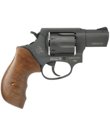Taurus 285621TW 856 *CA Compliant Small Frame 38 Special 6rd 2" Matte Black Carbon Steel Barrel, Cylinder &amp; Frame, Black Grip, Transfer Bar Safety