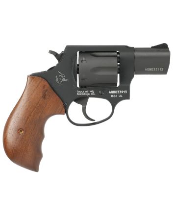 Taurus 285621ULTW 856 Ultra-Lite Small Frame 38 Special +P 6rd 2" Matte Black Carbon Steel Barrel &amp; Cylinder, Matte Black Anodized Aluminum Frame, Walnut Grip