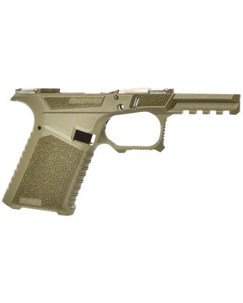 Sct Manufacturing 0225000100IB CompactCompatible w/ Gen3 19/23/32 OD Green Polymer Frame Aggressive Texture Grip Includes Locking Block