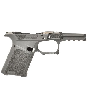 Sct Manufacturing 0225000100IC CompactCompatible w/ Gen3 19/23/32 Gray Polymer Frame Aggressive Texture Grip Includes Locking Block