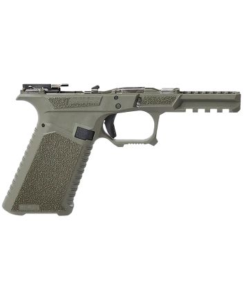 Sct Manufacturing 0226010000IB Full SizeCompatible w/ Gen 3 17/22/31 OD Green Polymer Frame Aggressive Texture Grip