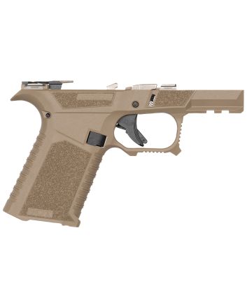 Sct Manufacturing 0226020000IA Sub CompactCompatible w/ Glock 43X/48 Flat Dark Earth Polymer Frame Aggressive Texture Grip