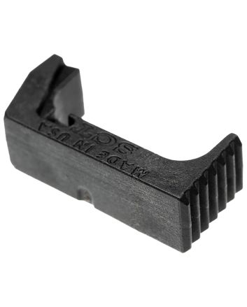 Sct Manufacturing 210190202 Sub Compact Mag Catch Compatible w/ Glock 43X Mags Black Plastic