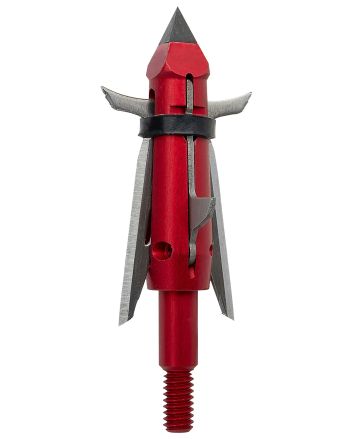 Tenpoint HEA8043 Nemesis Broadhead Chisel Tip 420 Stainless Steel Blades Red 100gr 3Pack