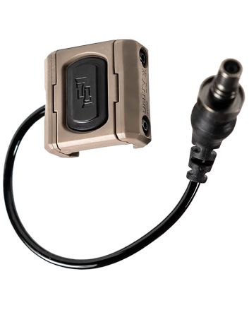 Unity Tactical LLC MBLFDESF45 ModbuttonLiteSingle Lead Flat Dark Earth Surefire