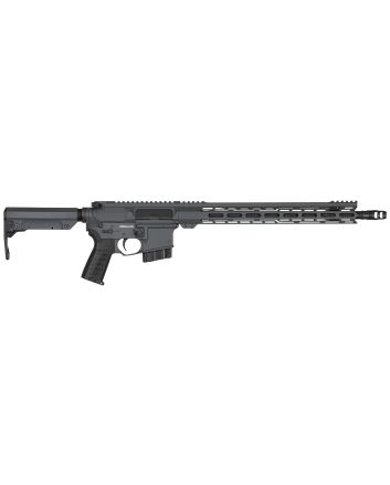 CMMG 28A670CSG Resolute MK4 22 ARC Black Nitride Threaded Barrel, Sniper Gray Cerakote Picatinny Rail Aluminum Receiver, M-LOK Handguard, Black Synthetic CMMG 6 Position RipStock, Black Polymer Grip