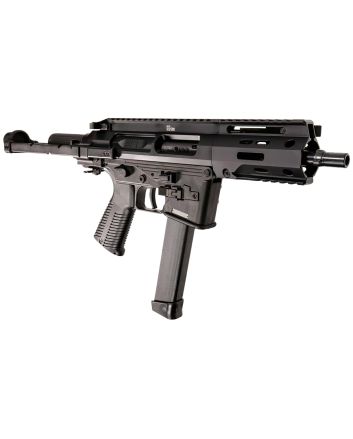 B&amp;T Firearms BT500003PDWGTB SPC9mm Luger 33+1 6.5" Black Steel Barrel, Aluminum Brace Adapter, Black Polymer Grip