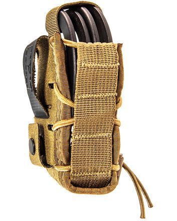 High Speed Gear 13DC10CB TACO Handcuff Holder Nylon Coyote Brown Adaptable Belt Mount Up to 2.25"