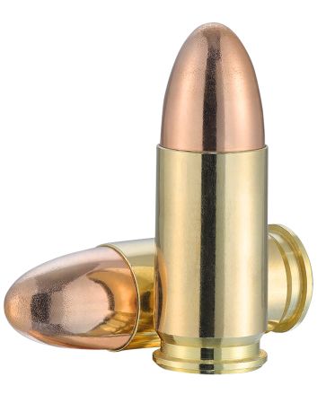 Norma Ammunition 801906402Subsonic 9mm 147gr Full Metal Jacket 50 Per Box/20 Case
