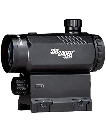 Sig Sauer Airguns AIRR5 AIR R5 Mini Red Dot SightBlack Anodized 1 x 20 mm 3 MOA Red Dot