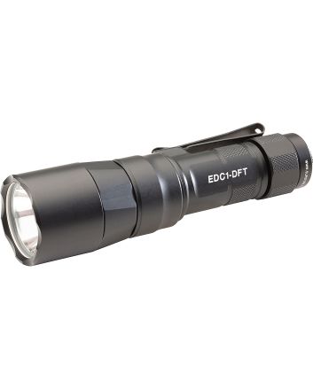 SureFire EDC1DFTBKEveryday Carry Series Black Anodized 25/350/650 Lumens White LED