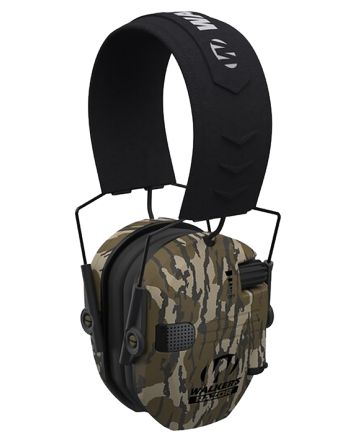 Walker's GWP-RSEM-MOBL Razor Slim Electronic Muff Over the Head 23 dB Mossy Oak Bottomland