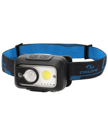 Cyclops CYC-ECLIPSE EclipseEliteBlack 520 Lumens Cree LED White/Red