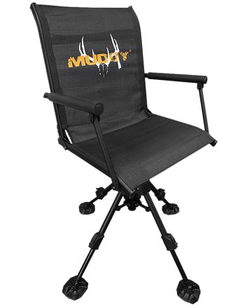 Muddy MUD-MGS400AL Swivel- Ease XT Ground Seat Black Flex-Tek/Steel
