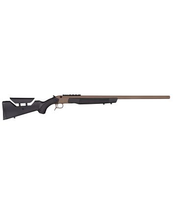 CVA PR3210NM Accura LR-X 45 Cal VariFlame 30" Flat Dark Earth Nitride Cerakote Fluted Threaded Barrel, Picatinny Rail Receiver, Black Adj Comb Synthetic Stock