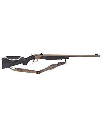 CVA PR3212N Accura LR-X 50 Cal 209 Primer 30" Flat Dark Earth Nitride Cerakote Fluted Threaded Barrel, Picatinny Rail Receiver, Black Adj Comb Synthetic Stock