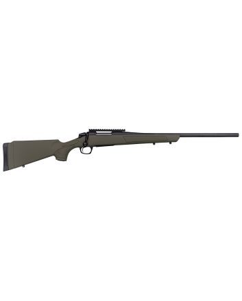 CVA CR3906G Cascade7mm-08 Rem 4+1 22" Black Cerakote Steel Threaded Barrel, Black Cerakote Receiver, OD Green Synthetic Stock