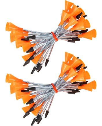 Cold Steel CSB625M Broadhead Darts Orange/Silver .625" Diameter 50 Pieces